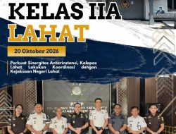 Perkuat Sinergitas Antarinstansi, Kalapas Lahat Koordinasi dengan Kejari Lahat